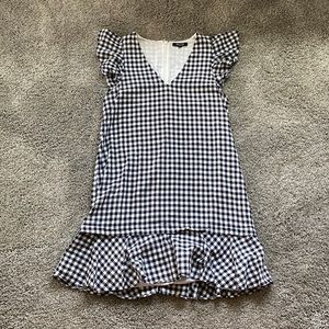 Madewell gingham dress size 6